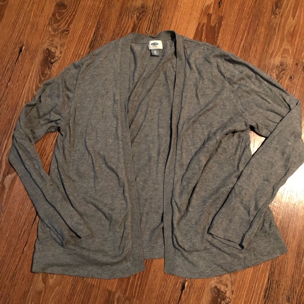 Open front cardigan